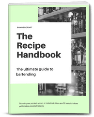 Drink Mixology Recipe Handbook included with The Ultimate Guide To Bartending