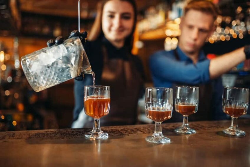 bartender on the job training with responsible alcohol certification