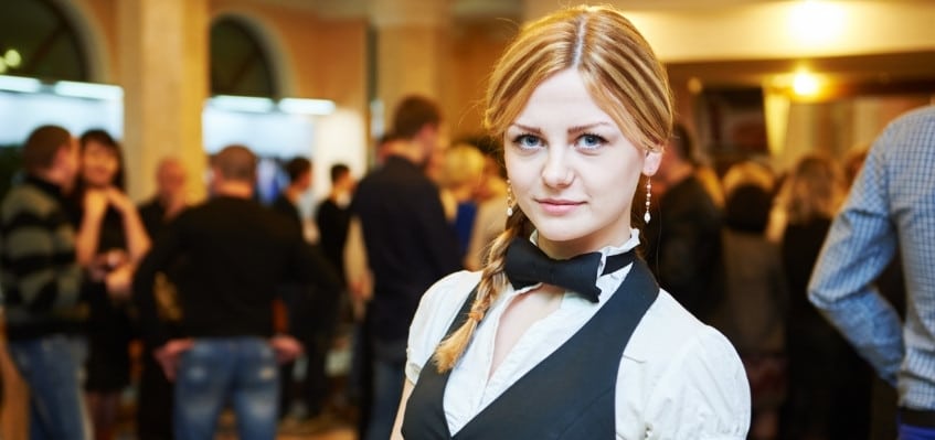 red haired waitress jobs at bars
