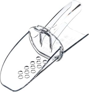 clear plastic ice scooper for bartending