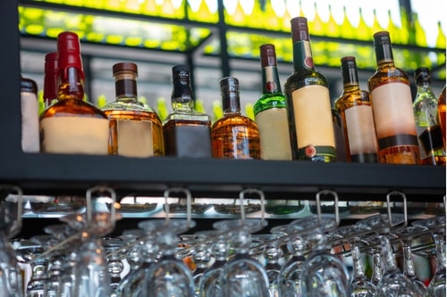 top shelf liquor